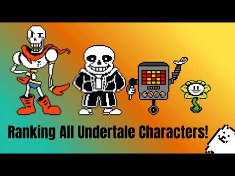 Ranking All Undertale Characters!