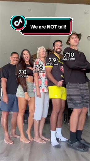 We all tower over him😳 what height do you consider tall? #Tall #Family #Height #Short #Funny