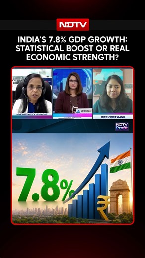 India’s 7.8% GDP Growth: Statistical Boost Or Real Economic Strength?