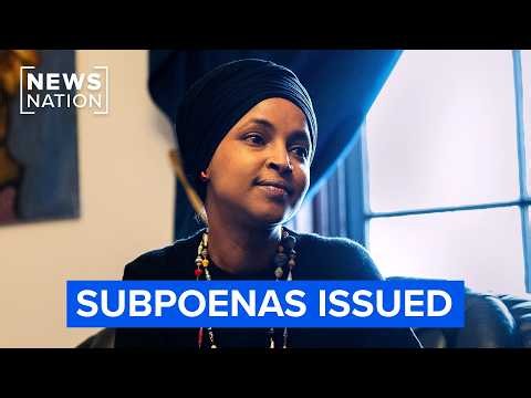 Rep. Ilhan Omar immigration status investigation update | NewsNation Live