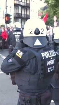 Thousands Block Roads to Protest Germany’s Far-Right AFD Convention #shorts