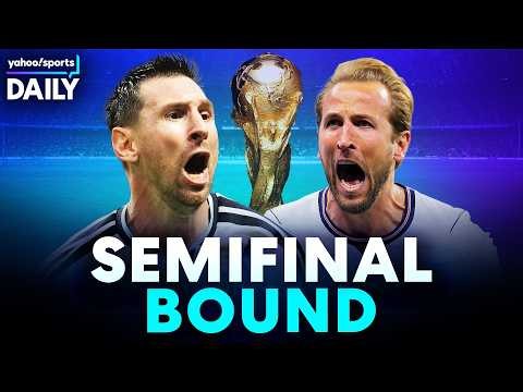 Twellman's World Cup Semifinal Primer (France vs Spain; England vs Messi) | Yahoo Sports Daily LIVE🔴