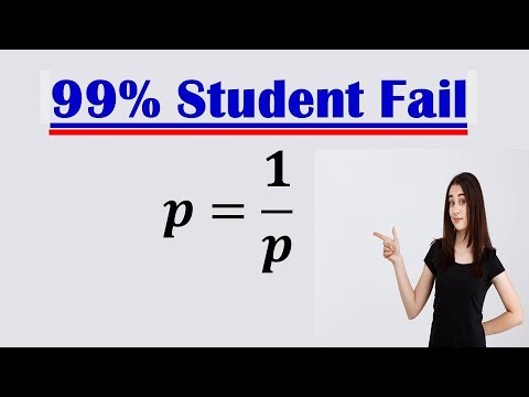 Solving a 'Harvard' University entrance exam |Find p?