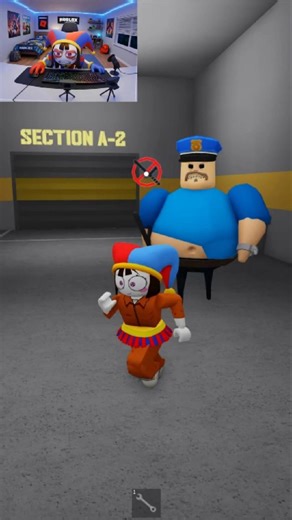 Pomni SCAPES Barry's Prison Run?! 😱 (Obby)