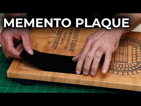 Making a Memento Plaque | Woodworking Projects