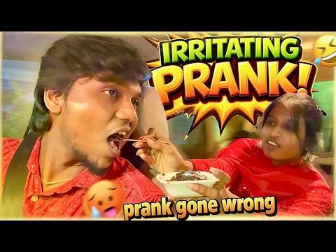 Irritating prank on Husband🤣 Prank gone wrong😖🥵#prankvlog #blackbeescouple