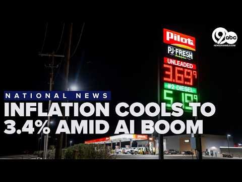 Inflation cools to 3 4% as AI boom sparks fresh fight over data centers