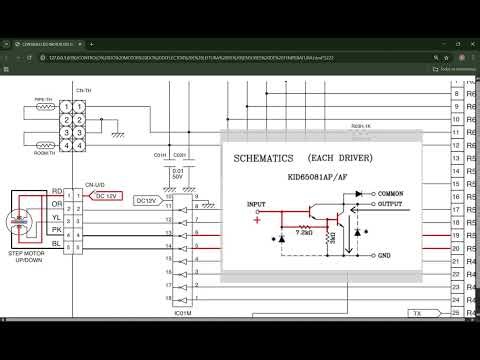 ANIMAÇÃO DO CONTROLO DO MOTOR DO DEFLECTOR DE UMA UNIDADE DE AR CONDICIONADO LG