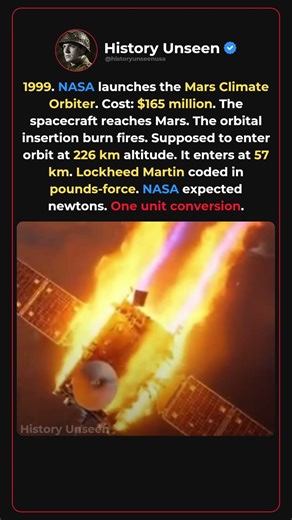 The Dumbest NASA Mistake That Cost $165 Million 🚀💸