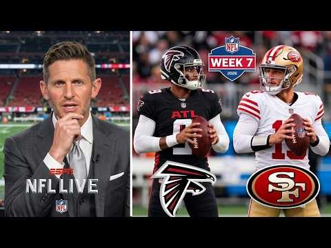 NFL LIVE | “49ERS WILL DESTROY THE FALCONS!” – Dan Orlovsky Says Brock Purdy Is UNSTOPPABLE