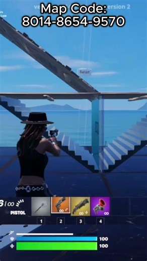 NEW 1v1 MAP OUT NOW 🔥 USE MY CODE & TRY IT#fortnite #1v1 #map #fyp #fn #viral #newmap #fortnite1v1