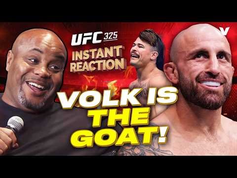 Daniel Cormier REACTS to Alexander Volkanovski BEATING Diego Lopes, Ruffy & Benoit TKO win | UFC 325