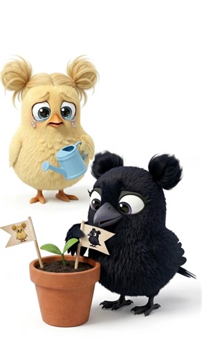 Pip & Suu Bean Tree Crow Animation