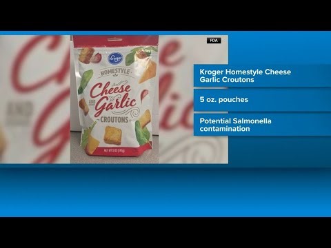 Kroger recalls its cheese garlic croutons for salmonella concerns