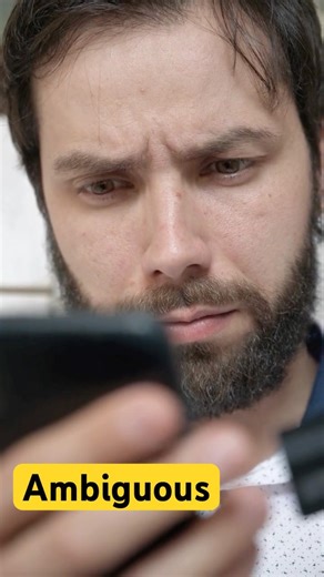 Ambiguous #vocabulary #ssc #upsc #kvs #learnenglish #ytshorts #youtubeshorts #shorts #shortsfeed
