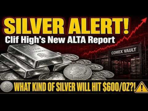 SILVER ALERT! Clif High's New ALTA Report & What KIND of Silver Will Hit $600/oz?! (Bix Weir)