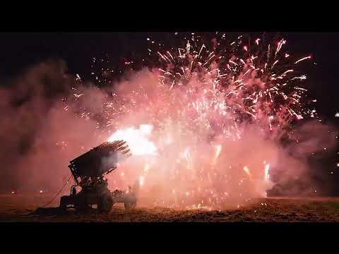 Ultimate Machine Gun Fireworks Display 🚀 | Continuous Sky Explosions | Cinematic Night Show