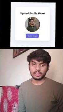 Image Upload Preview in HTML CSS JS (No Backend) #coding #frontendcourse #computerscience