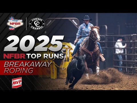 2025 National Finals Breakaway Roping Top Runs | Cowboy Channel