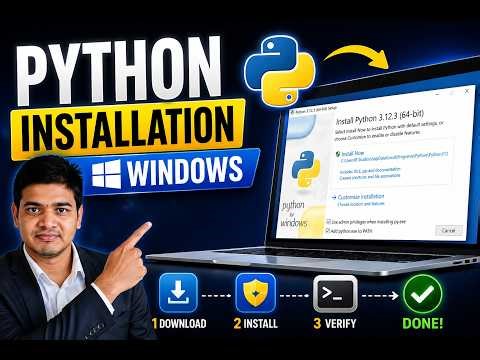 Python Installation on windows