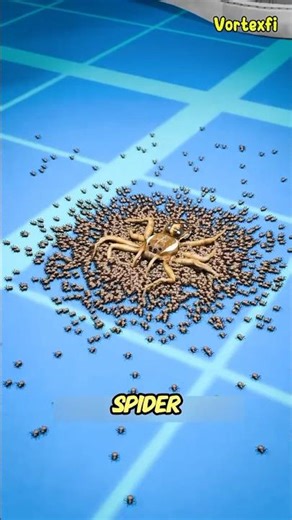 😱What really happens when you step on a spider? 🕷️