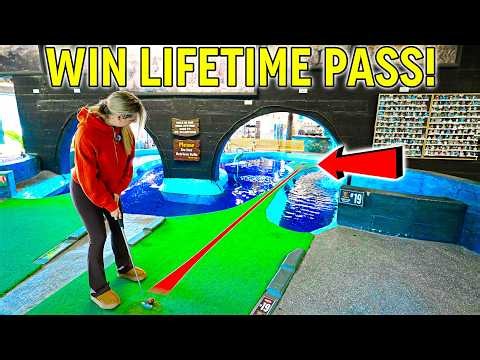 Hole In One WINS Lifetime Pass! Must Play Course!