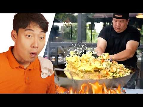 Uncle Roger Review GIANT EGG FRIED RICE