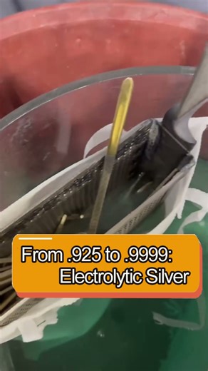 CDOCAST: Electrolytic Purification: Creating .9999 Silver #Silver Refining