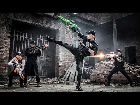 LTT Nerf War : Hero SEAL X: Elite Nerf Guns Tactics Against Crimson Cabal Crime Boss