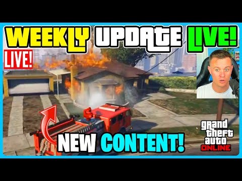 GTA ONLINE WEEKLY UPDATE LIVE! NEW CONTENT!