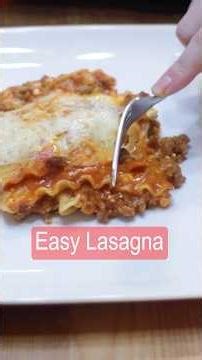 Easy Lasagna Recipe