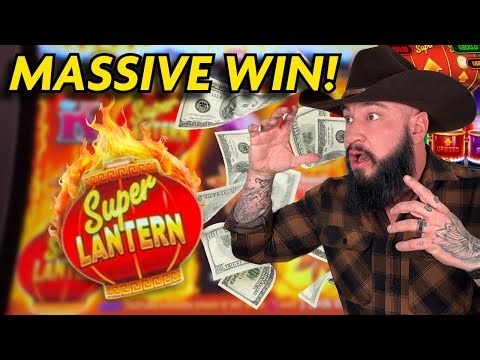 INCREDIBLE JACKPOT! 🎰 Starts off the year! SUPER Lantern Feature on Super Hot Flaming Pots!