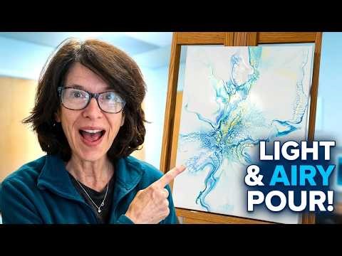Negative Space Fluid Art: Light, Airy, and Intentional!!