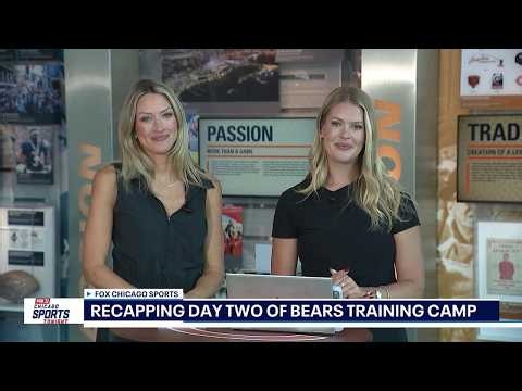 Bears Day 2 Camp Report: Offense Shines + Rome Odunze clears the air | Chicago Sports Tonight