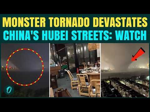 China Tornado Breaking: 11 Killed After Monster Tornado Sweeps Through Hubei Streets