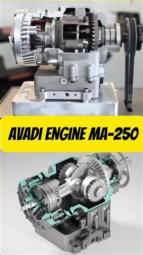 Avadi Engine MA 250 Mechanical Design Mechanism#mechanism #motion #mechanical #engineering