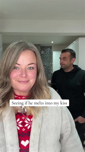 He’s a cutie ❤️ #kiss #trend #couple #husbandandwife | seeing if he melts into the kiss