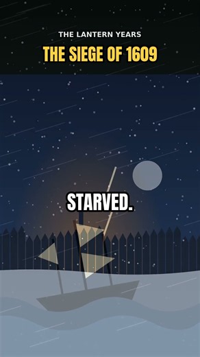 The siege that starved Jamestown in 1609