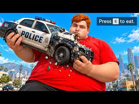 GTA But I Can EAT ANYTHING..