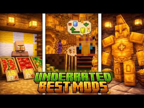 The Best UNDERRATED Minecraft Mods You Gotta Have! [+1.20.1, +1.21.1 | Forge / Fabric]