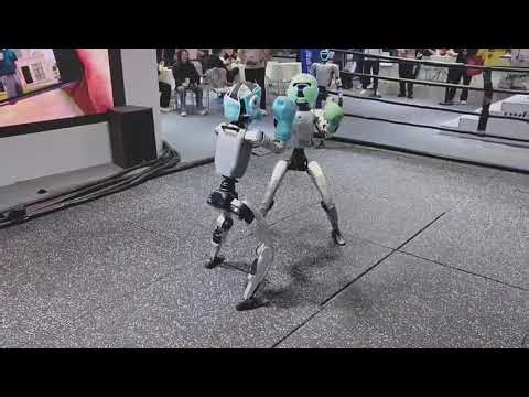 Unitree G1 Robots Go Brutal in Boxing Fight 🔥