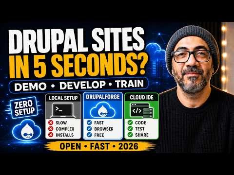 DrupalForge: Making Drupal Demos, Development, and Training Faster