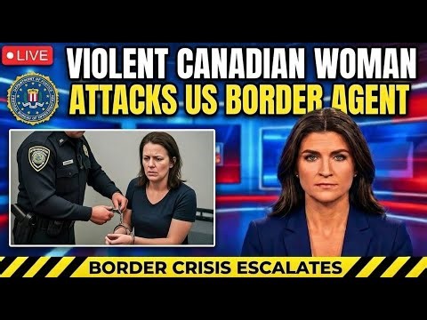 BREAKING:Canadian Woman LOSES IT at US Border: Kicks Agent, FBI Releases Disturbing Details