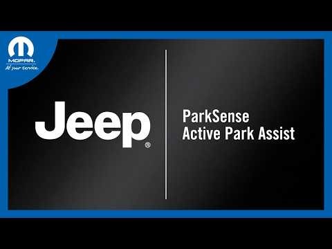 ParkSense Active Park Assist | How-To | 2027 Jeep Grand Cherokee & Grand Cherokee L