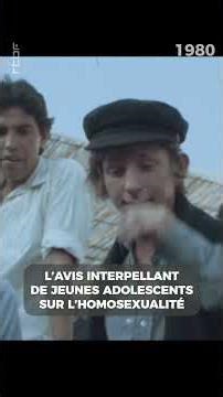 The thought-provoking opinions of young teenagers on homosexuality in #1980 #archive #rtbf #short...