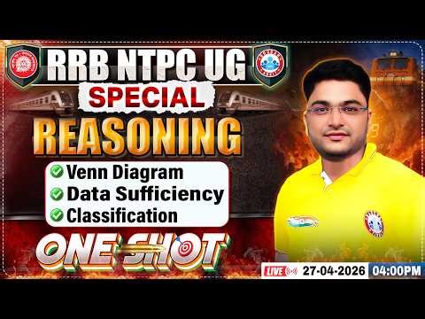Complete NTPC Reasoning | RRB NTPC UG Reasoning Marathon | RRB NTPC Reasoning Classes One shot