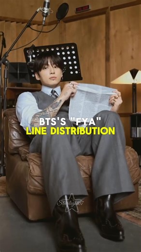 Bts's "FYA" Line distribution #bts #btsarmy #arirang #FYA #kpop #trending #viral #comeback