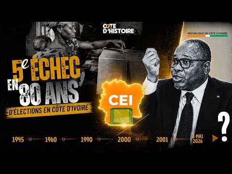 CEI DISSOUTE 🇨🇮 : 80 ANS D'ÉCHEC