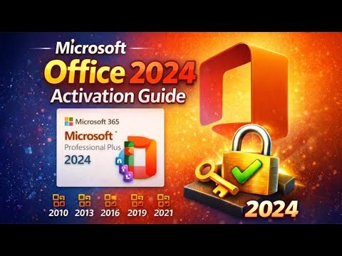 Microsoft Office 2024 Activation Guide (Legal) | Install, Troubleshooting & Product Key Options 2026