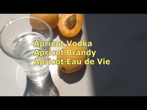 Apricot Brandy. Apricot Eau de Vie. Apricot Vodka